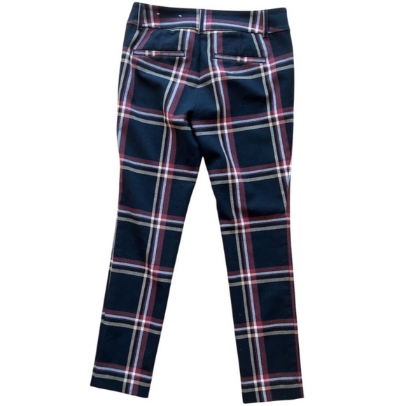 LOFT Women's Plaid Pants - Black, Red, White - Picture 3 of 6